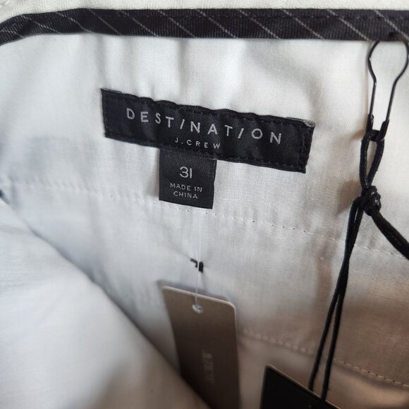 J Crew Shorts 31 Blue Men's Destination Seersucker 9" Inseam New - Picture 7 of 9